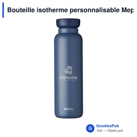 Bouteille isotherme personnalisable Mepal Ellipse 900 ml avec logo