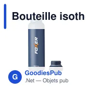 Bouteille isotherme personnalisable Mepal Ellipse 900 ml avec logo - Miniature 2