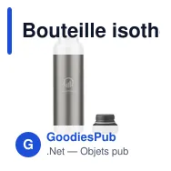 Bouteille isotherme personnalisable Mepal Ellipse 900 ml avec logo - Miniature 4