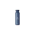Variante bleu denim nordique - Bouteille isotherme personnalisable Mepal Ellipse 900 ml avec logo