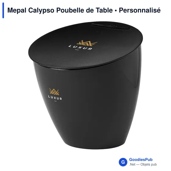 Poubelle de Table personnalisable Mepal Calypso pour logo - Image 1