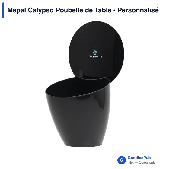 Poubelle de Table personnalisable Mepal Calypso pour logo - Image 2