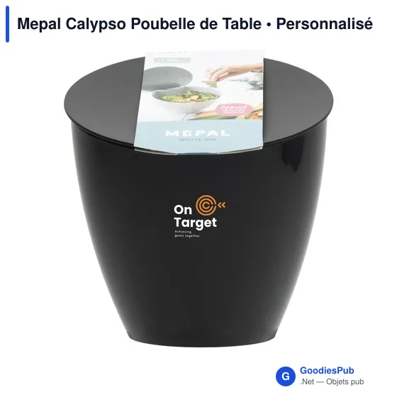 Poubelle de Table personnalisable Mepal Calypso pour logo - Image 3