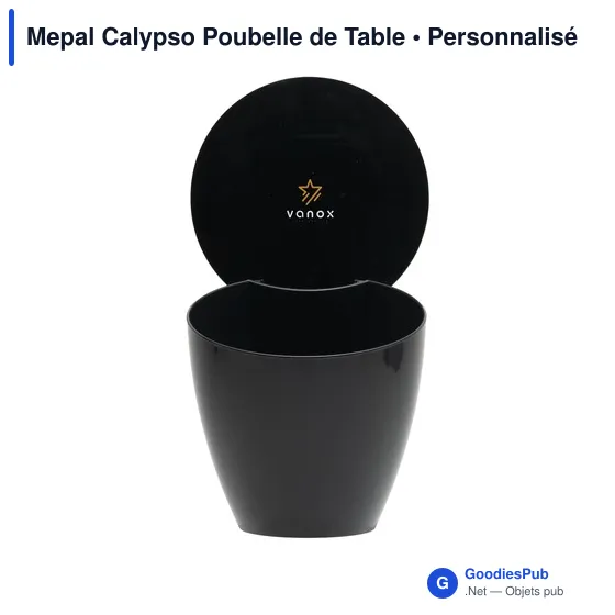 Poubelle de Table personnalisable Mepal Calypso pour logo - Image 4