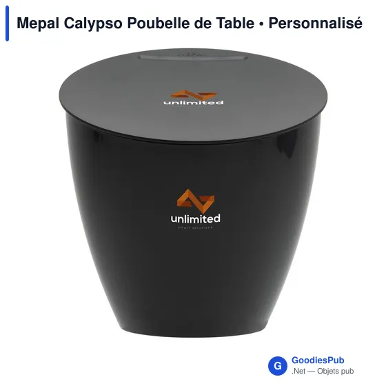 Poubelle de Table personnalisable Mepal Calypso pour logo - Image 6