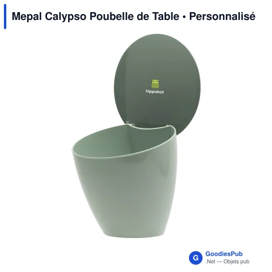 Poubelle de Table personnalisable Mepal Calypso pour logo - Image 7