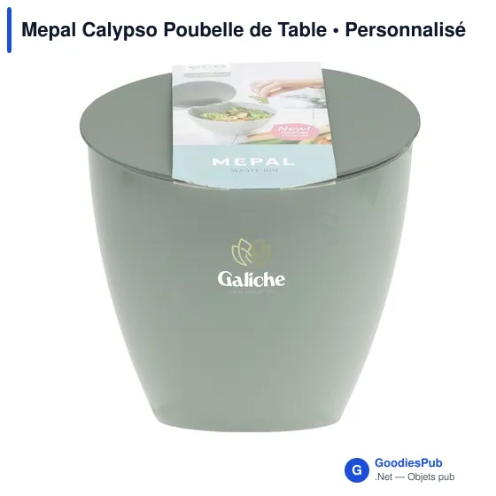 Poubelle de Table personnalisable Mepal Calypso pour logo - Image 8