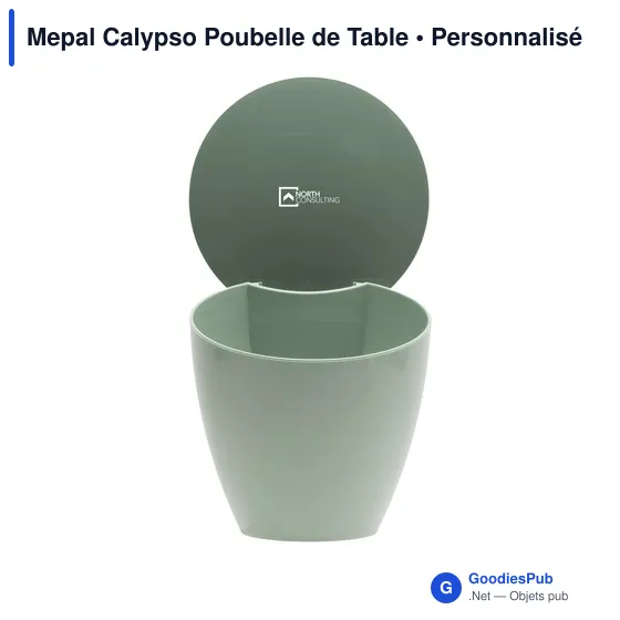 Poubelle de Table personnalisable Mepal Calypso pour logo - Image 9