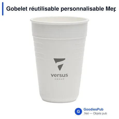 Gobelet réutilisable personnalisable Mepal avec logo