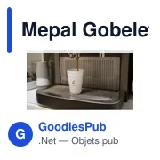 Gobelet réutilisable personnalisable Mepal avec logo - Miniature 3