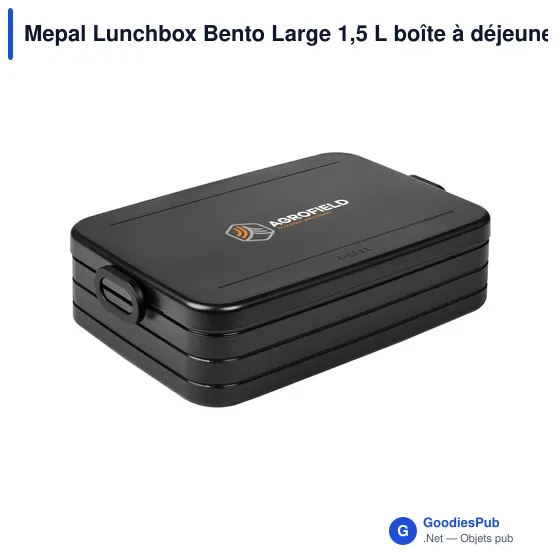 Mepal Lunchbox Bento Large 1,5 L boîte à déjeuner personnalisé avec logo entreprise - Image 2