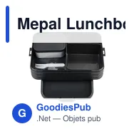 Mepal Lunchbox Bento Large 1,5 L boîte à déjeuner personnalisé avec logo entreprise - Miniature 3