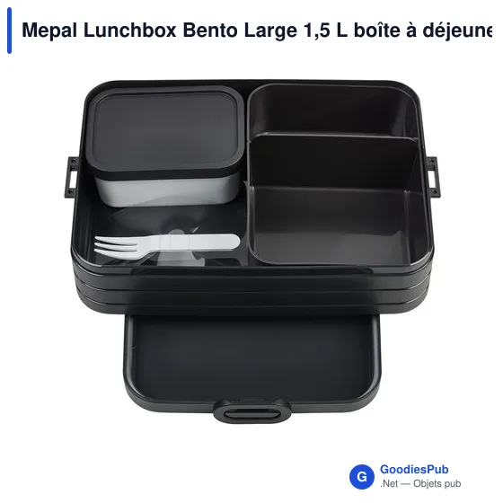 Mepal Lunchbox Bento Large 1,5 L boîte à déjeuner personnalisé avec logo entreprise - Image 3
