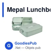 Mepal Lunchbox Bento Large 1,5 L boîte à déjeuner personnalisé avec logo entreprise - Miniature 4