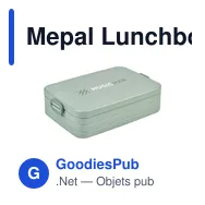 Mepal Lunchbox Bento Large 1,5 L boîte à déjeuner personnalisé avec logo entreprise - Miniature 5