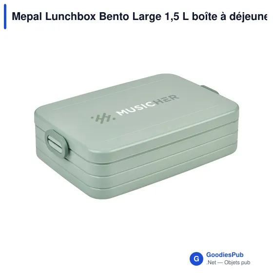 Mepal Lunchbox Bento Large 1,5 L boîte à déjeuner personnalisé avec logo entreprise - Image 5