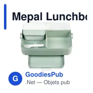 Mepal Lunchbox Bento Large 1,5 L boîte à déjeuner personnalisé avec logo entreprise - Miniature 6