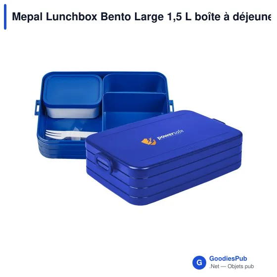 Mepal Lunchbox Bento Large 1,5 L boîte à déjeuner personnalisé avec logo entreprise - Image 7