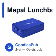 Mepal Lunchbox Bento Large 1,5 L boîte à déjeuner personnalisé avec logo entreprise - Miniature 8