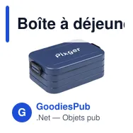 Boîte à déjeuner personnalisable Mepal Lunchbox Bento midi 900 mlavec logo - Miniature 4