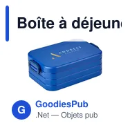 Boîte à déjeuner personnalisable Mepal Lunchbox Bento midi 900 mlavec logo - Miniature 6