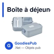 Boîte à déjeuner personnalisable Mepal Lunchbox Bento midi 900 mlavec logo - Miniature 10