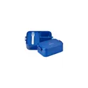 Variante bleu vif - Boîte à déjeuner personnalisable Mepal Lunchbox Bento midi 900 mlavec logo