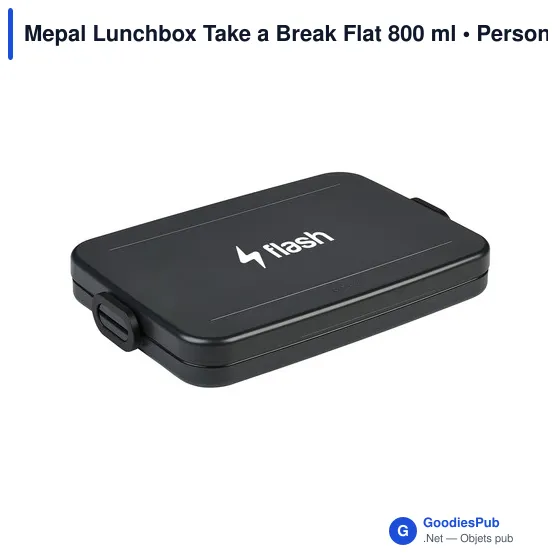 Boîte à lunch personnalisable Mepal Take a Break Flat avec logo - Image 12