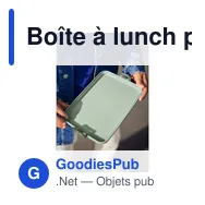 Boîte à lunch personnalisable Mepal Take a Break Flat avec logo - Miniature 6