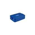 Variante bleu vif - Mepal Lunchbox Take a Break large 1,5 L personnalisé avec logo entreprise blanc