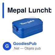 Boîte à déjeuner personnalisable Mepal Lunchbox Take a Break 900 mlavec logo - Miniature 1