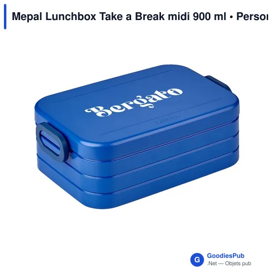 Boîte à déjeuner personnalisable Mepal Lunchbox Take a Break 900 mlavec logo - Image 1