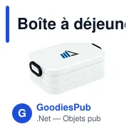 Boîte à déjeuner personnalisable Mepal Lunchbox Take a Break 900 mlavec logo - Miniature 11