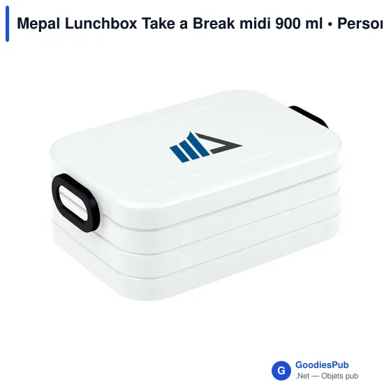 Boîte à déjeuner personnalisable Mepal Lunchbox Take a Break 900 mlavec logo - Image 11