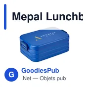 Boîte à déjeuner personnalisable Mepal Lunchbox Take a Break 900 mlavec logo - Miniature 5