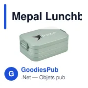 Boîte à déjeuner personnalisable Mepal Lunchbox Take a Break 900 mlavec logo - Miniature 6