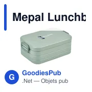 Boîte à déjeuner personnalisable Mepal Lunchbox Take a Break 900 mlavec logo - Miniature 7