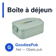 Boîte à déjeuner personnalisable Mepal Lunchbox Take a Break 900 mlavec logo - Miniature 9