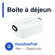 Boîte à déjeuner personnalisable Mepal Lunchbox Take a Break 900 mlavec logo - Miniature 10