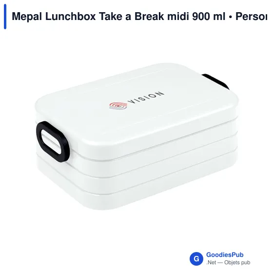 Boîte à déjeuner personnalisable Mepal Lunchbox Take a Break 900 mlavec logo - Image 10