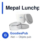 Boîte à déjeuner personnalisable Mepal Lunchpot Ellipse 500 ml avec logo - Miniature 1