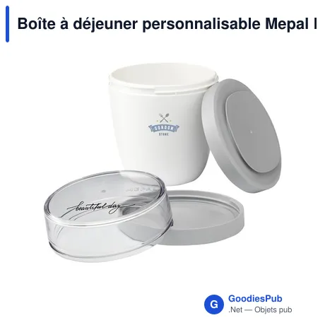 Boîte à déjeuner personnalisable Mepal Lunchpot Ellipse 500 ml avec logo