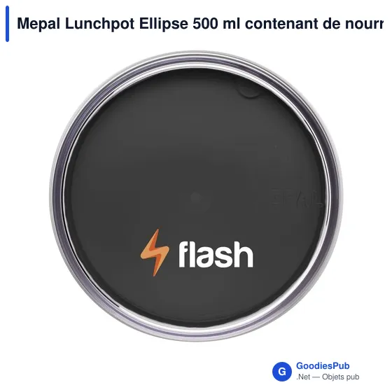 Boîte à déjeuner personnalisable Mepal Lunchpot Ellipse 500 ml avec logo - Image 12
