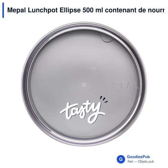 Boîte à déjeuner personnalisable Mepal Lunchpot Ellipse 500 ml avec logo - Image 4