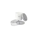 Variante blanc - Boîte à déjeuner personnalisable Mepal Lunchpot Ellipse 500 ml avec logo