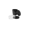 Variante noir nordique - Boîte à déjeuner personnalisable Mepal Lunchpot Ellipse 500 ml avec logo