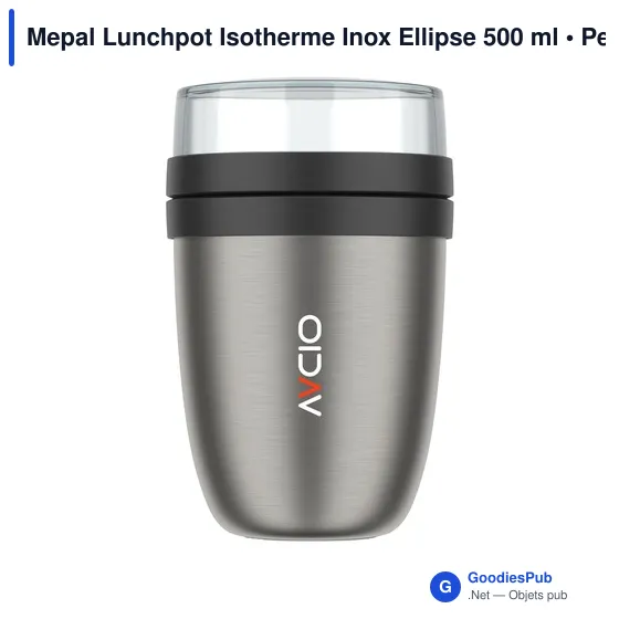 Boîte à déjeuner isotherme personnalisable Mepal avec logo - Image 2