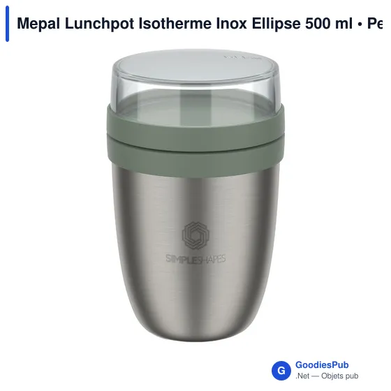 Boîte à déjeuner isotherme personnalisable Mepal avec logo - Image 6