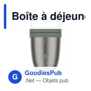 Boîte à déjeuner isotherme personnalisable Mepal avec logo - Miniature 7