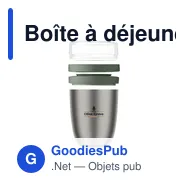 Boîte à déjeuner isotherme personnalisable Mepal avec logo - Miniature 8